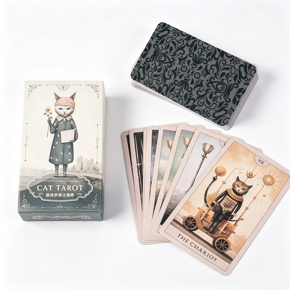 Vintage Collectible Board Games - Jeu de cartes de tarot sur