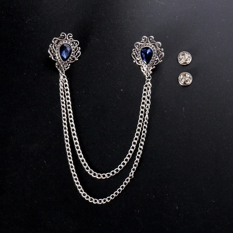 Vintage Jewelry Collection - Grande broche en alliage de strass