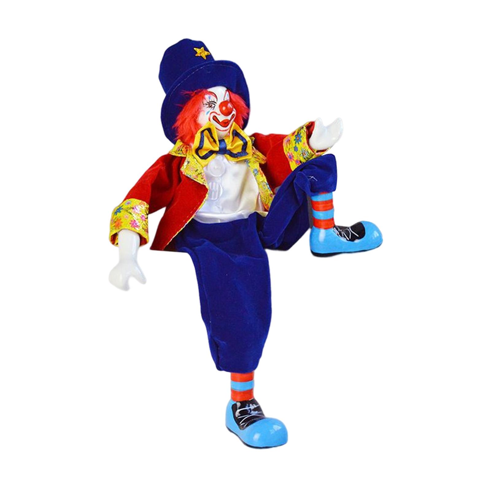 Vintage Collectible Porcelain Dolls - Poupée de clown vintage, objet de