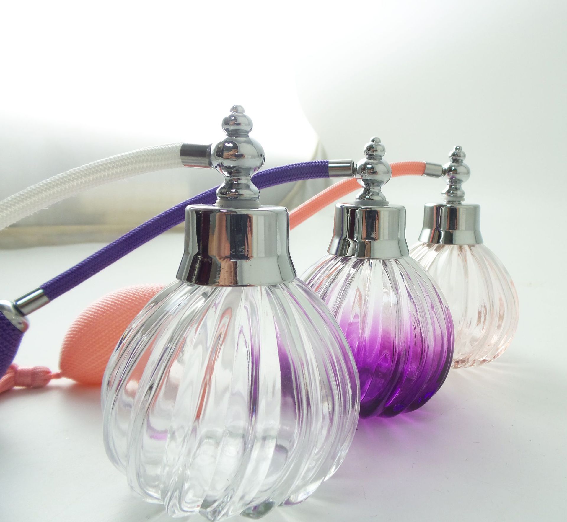 Vintage Collectible Perfume Bottles - Flcopropriété Pulvérisateur de sexuellement en Verre
