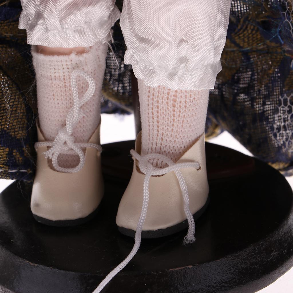 Vintage Collectible Porcelain Dolls - Poupée victorienne en porcelaine 30 cm,