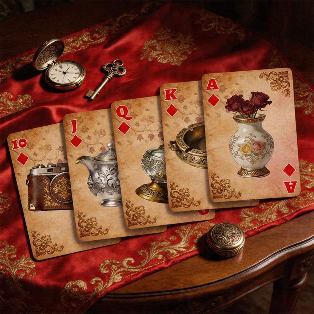 Ensemble de cartes à jouer vin - Vintage Collectible Playing Cards avis et prix