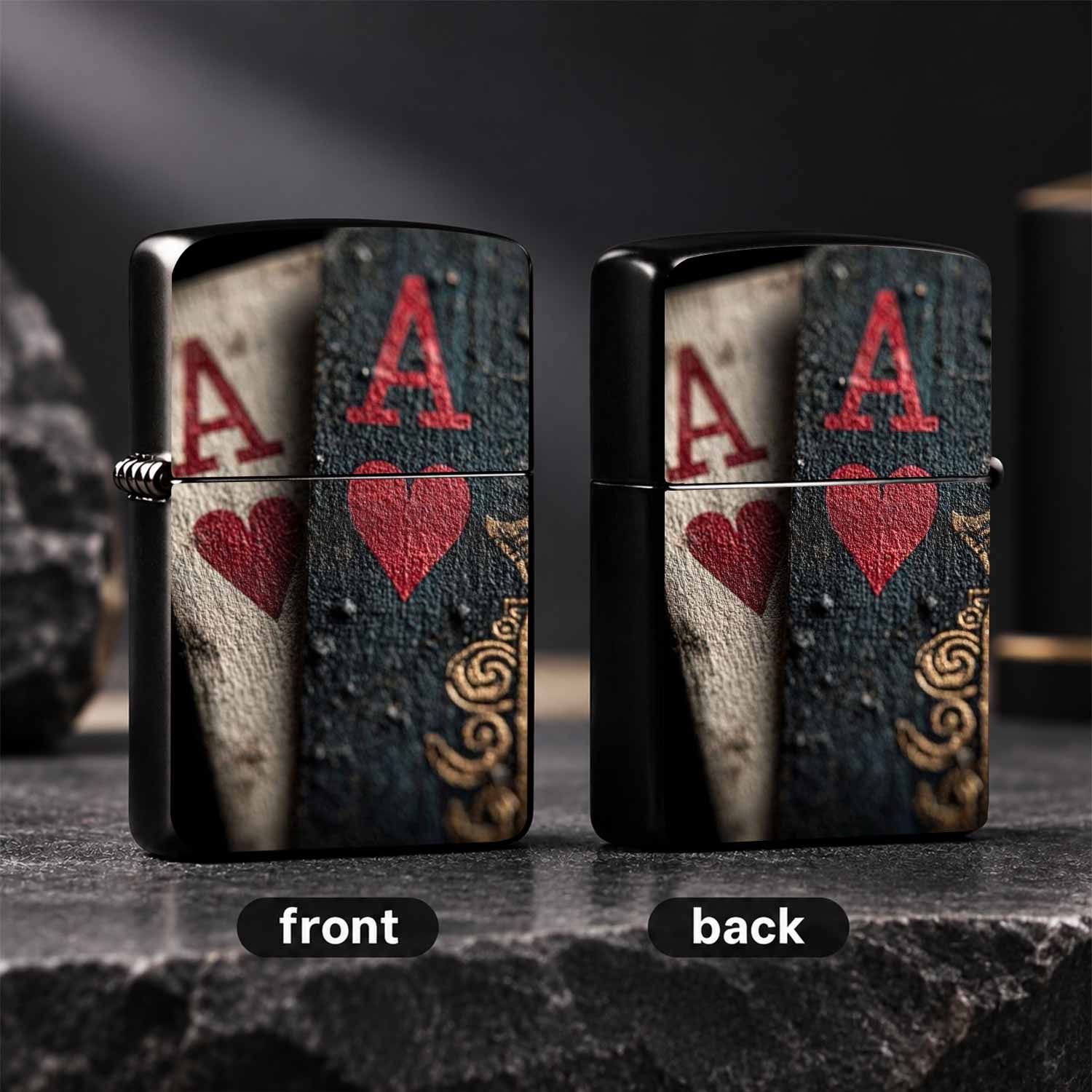 Briquet à thème de cartes à jo - Vintage Collectible Playing Cards avis et prix
