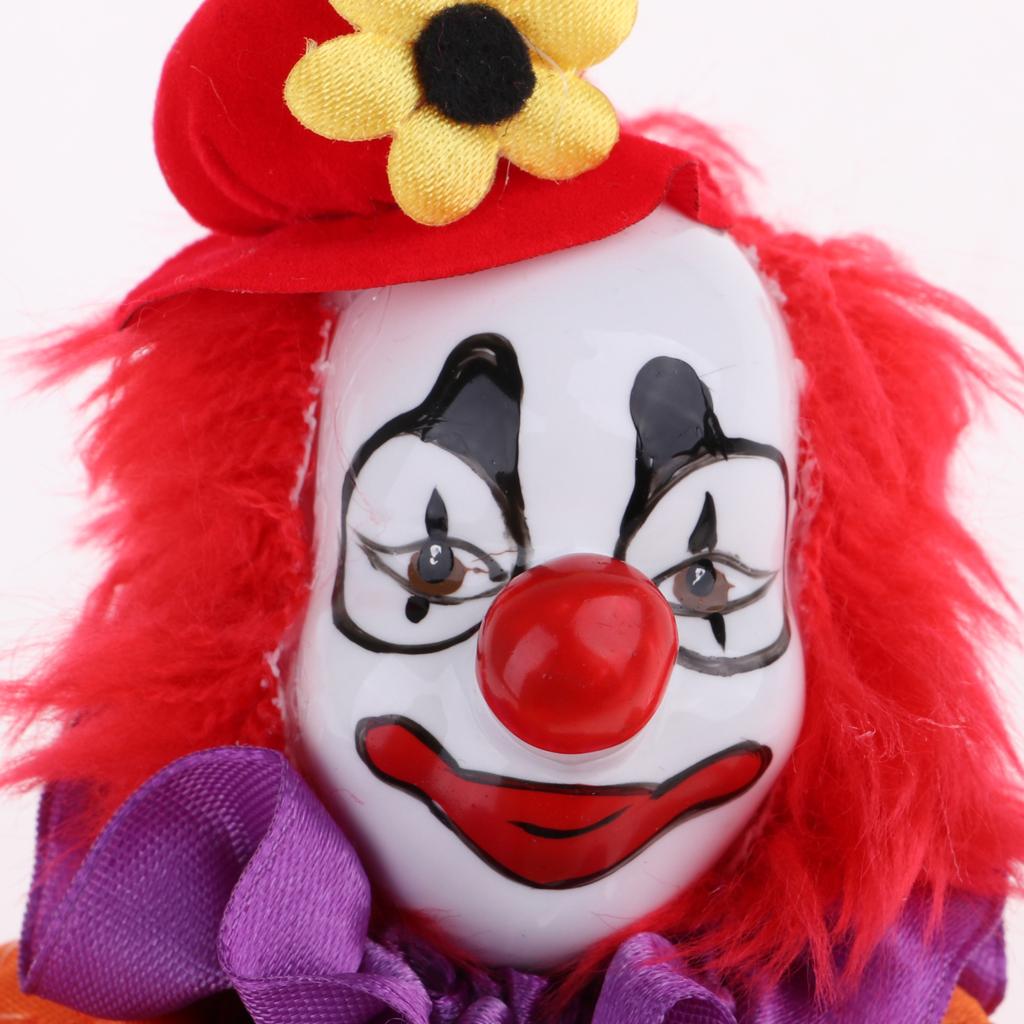 Poupée Clown en Porcelaine Vin - Vintage Collectible Porcelain Dolls avis et prix