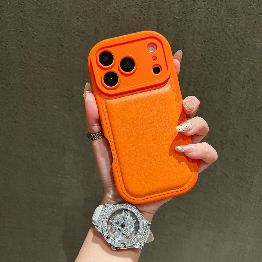 Étui de téléphone en cuir text - Camera Leather Case avis et prix