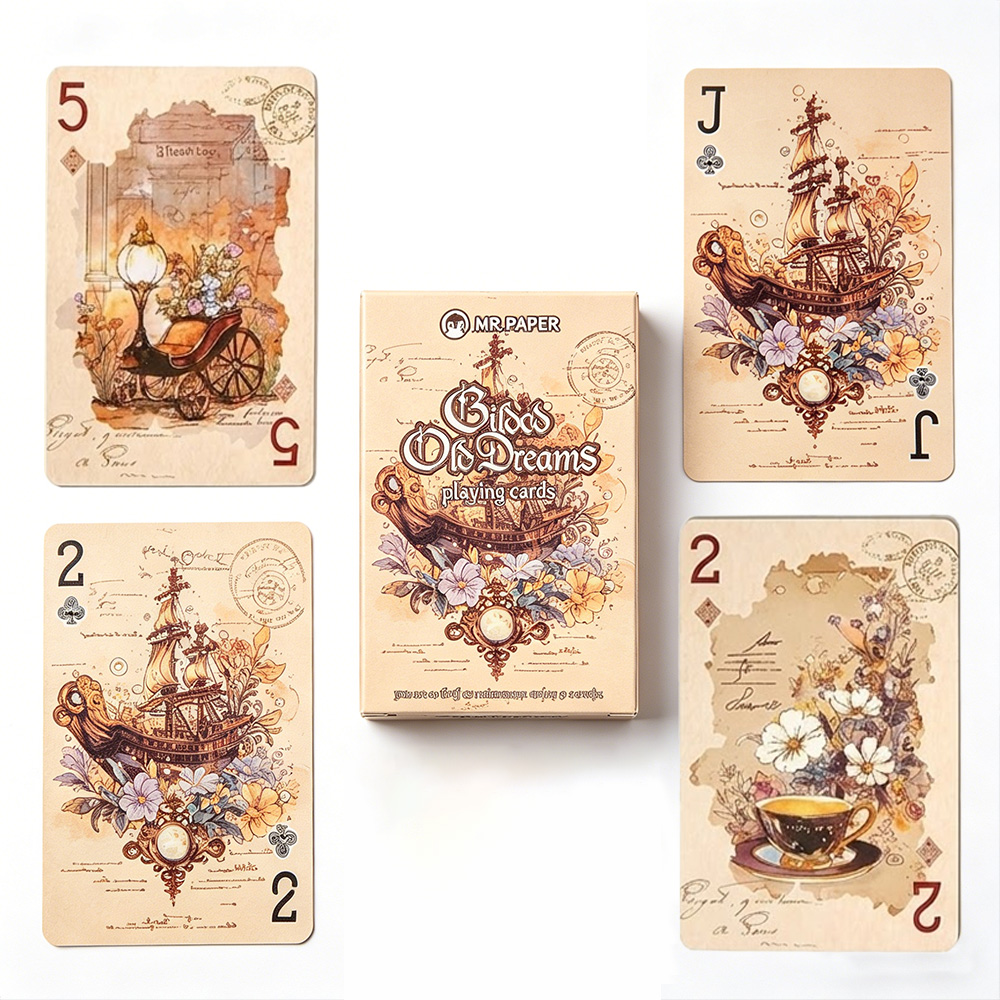 55 cartes à jouer esthétiques  - Vintage Collectible Board Games avis et prix