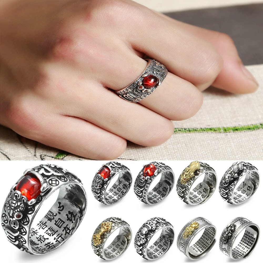 Bague Feng Shui chinoise Pixiu - Vintage Collectible Coins avis et prix