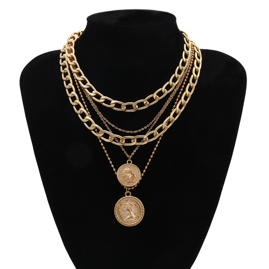 Collier vintage INS avec pende - Vintage Collectible Coins avis et prix