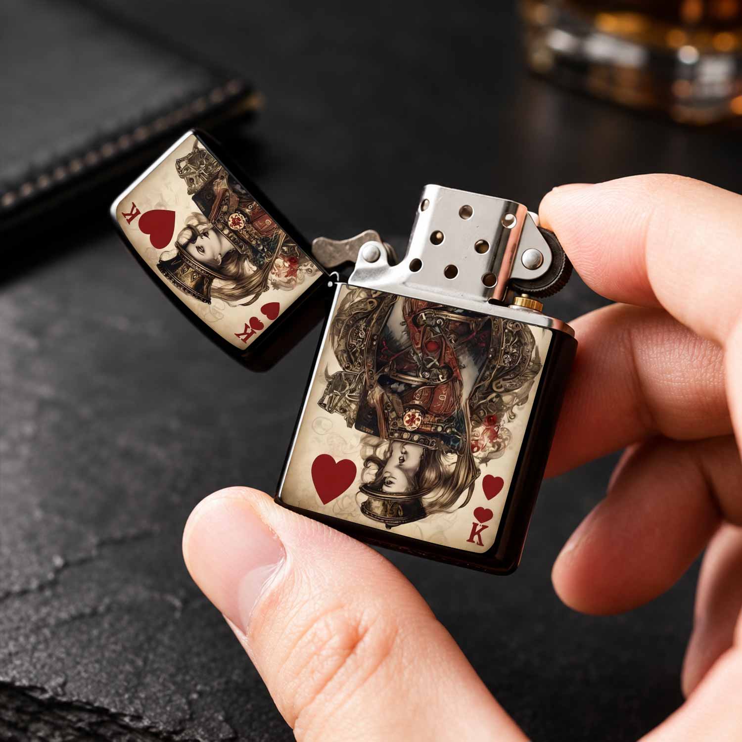 Motif de cartes à jouer « Roi  - Vintage Collectible Playing Cards avis et prix