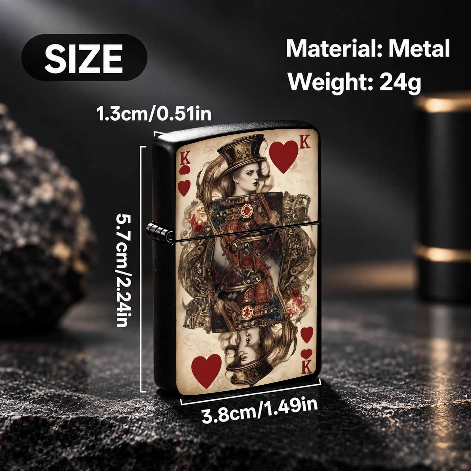 Motif de cartes à jouer « Roi  - Vintage Collectible Playing Cards avis et prix