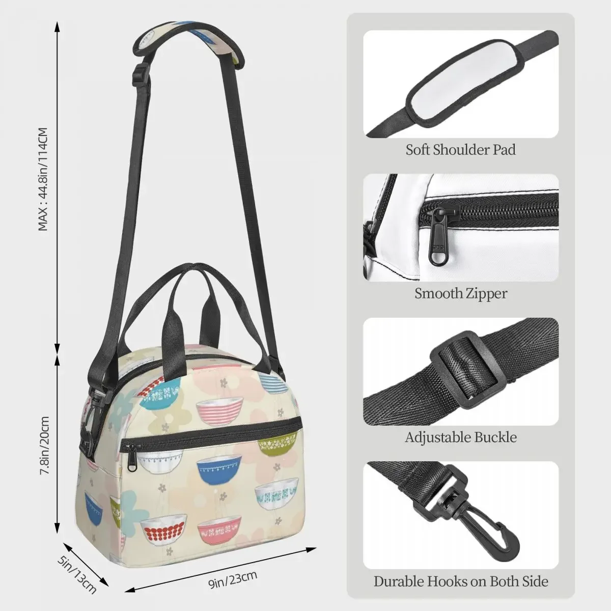 Sac à déjeuner isotherme vinta - Vintage Collectible Lunch Boxes avis et prix