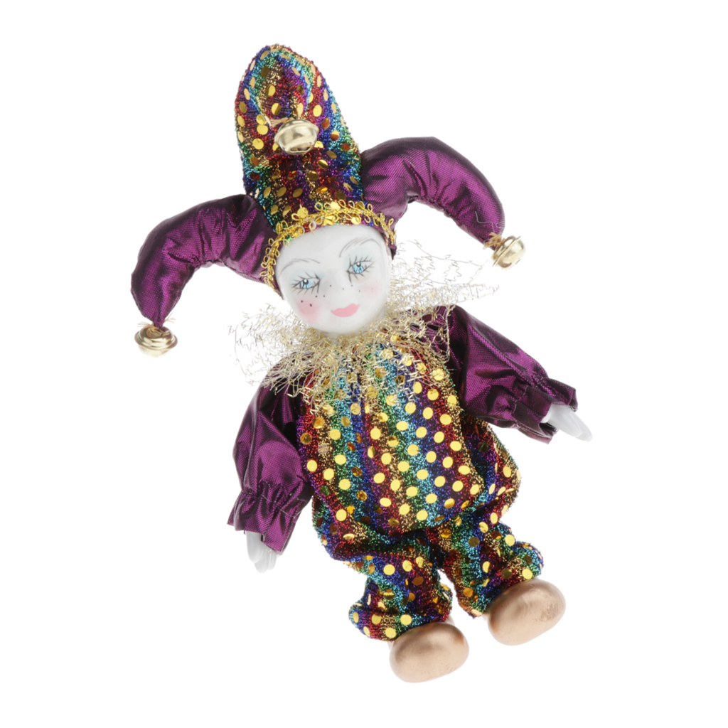 Poupée de clown en céramique,  - Vintage Collectible Porcelain Dolls avis et prix