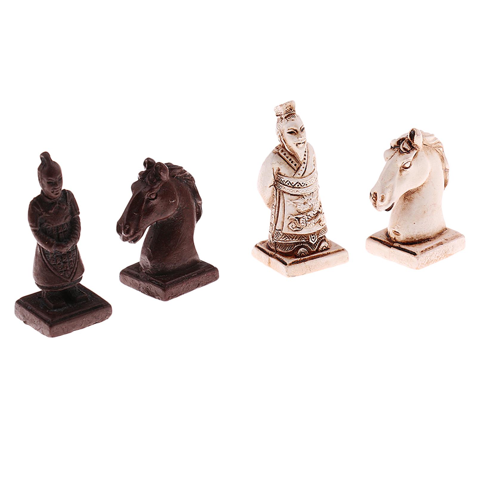 Jeu d'échecs pliable en résine - Vintage Collectible Board Games avis et prix