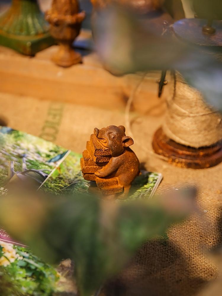 Statue de cochon rustique en f - Vintage Collectible Ornaments avis et prix