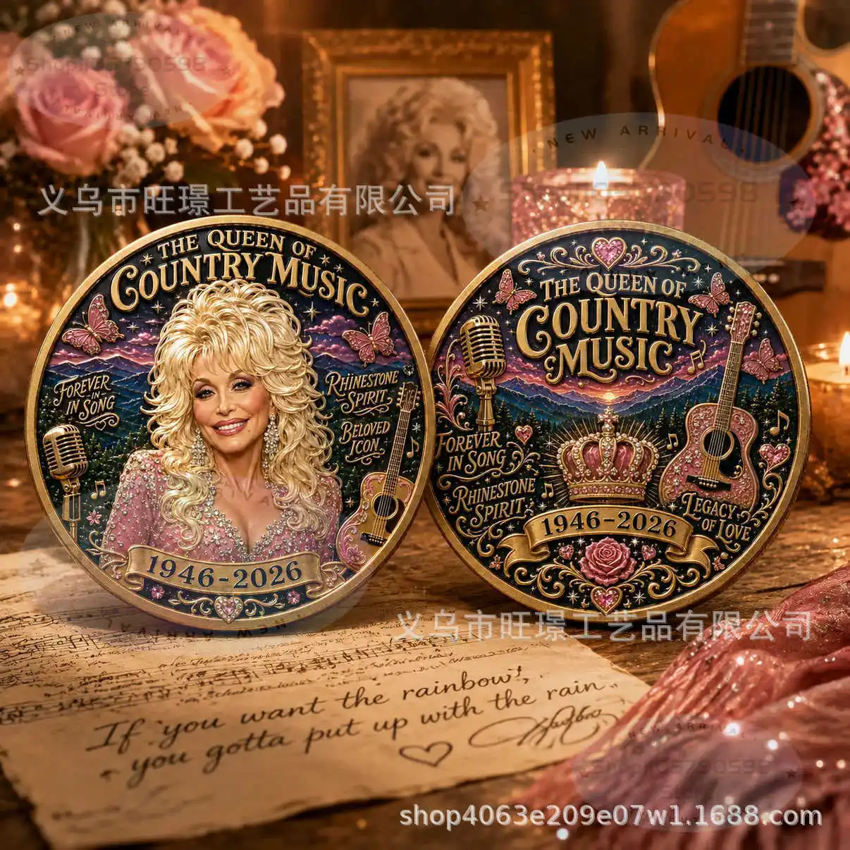 Pièce commémorative en métal d - Vintage Collectible Coins avis et prix