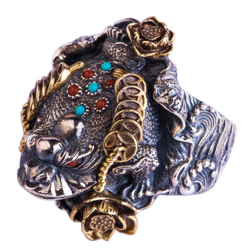 Bague Spittor de pièce de monn - Vintage Collectible Coins avis et prix