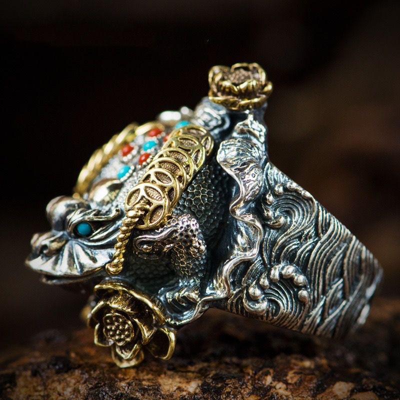 Bague Spittor de pièce de monn - Vintage Collectible Coins avis et prix